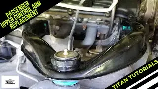 Nissan Titan Passenger Upper Control Arm Replacement (2004-2015)