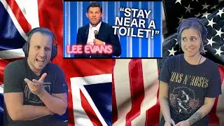 British Husband & American Wife REACT  |  Lee Evans - Colonoscopy