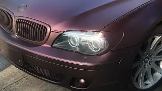 BMW wineberry Liquid wrap