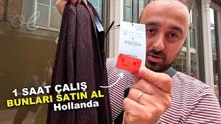 Türkler, Hollanda'ya Akın Ediyor | 50 Euro İle 1 Günde Neler Yapılır? 🇳🇱~397