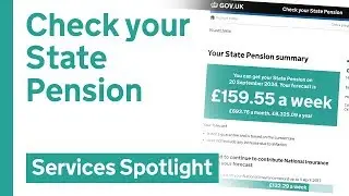 Service design: Checking your State Pension on GOV.UK