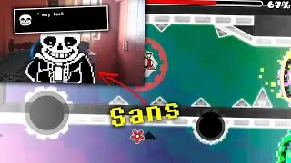 SANS se robó este video... (Geometry Dash)