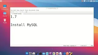 1 7 Install MySQL