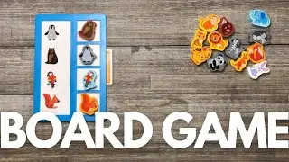 Animal Matching Board Game |  Fun Animal Recognition Game for Toddlers