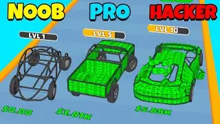 NOOB vs PRO vs HACKER - Money Car