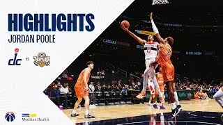 Highlights: Jordan Poole scores 18 points in Washington Wizards preseason debut