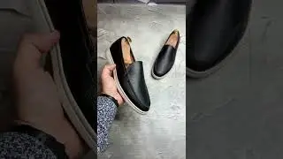 Чоловічі шкіряні лоффери на весну/осінь