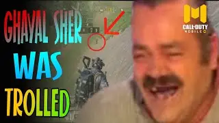 GHAYAL SHER WAS FOLLOW A GUY FOR KILL || FUNNY GAMEPLAY || GAMING || CALL OF DUTY MOBILE