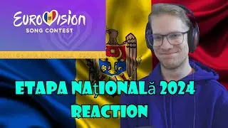 ESC 2024 REACTION: MOLDOVA ETAPA NAȚIONALĂ 2024