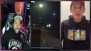 Aliens In my Backyard! Akademiks reacts to viral clips of Aliens in Nevada Backyard & witness video!