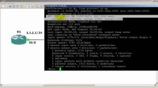 RouterGods - Show Interfaces command on a Cisco router