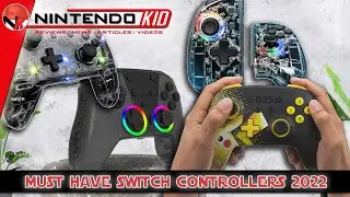 Must Have Switch controllers 2022! Unique Controllers to Spice Up Your Nintendo Switch Collection!