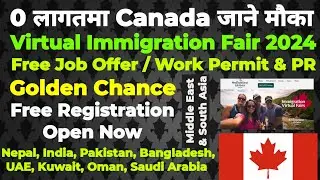 Canada Virtual Immigration Fair 2024 (Newfoundland & Labrador) Free Online Registration From Nepal