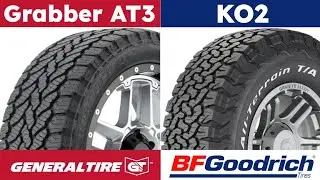 General Grabber AT3 vs BFGoodrich All Terrain TA KO2