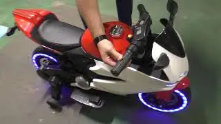 Детский электромотоцикл Ducati Ft-1628 12V - обзор и демонстрация