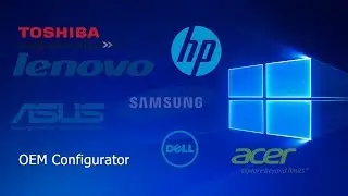 How to change / update / remove Windows 10 OEM logo and information