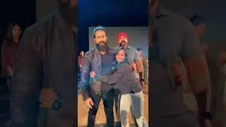 Rocky with fan cute moment video #shorts #yash #kgf3 #kgf #rocky #south #king