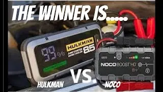 HULKMAN 85S VS. NOCO GB70 (HEAD-TO-HEAD on V8)