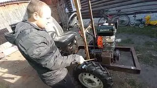 Минитрактор 4×4.Новый проект)