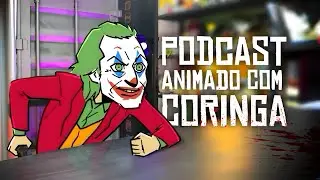 PODCAST COM CORINGA 🤡 Entrevista INSANA com Joker sobre o Novo Filme “Delírio à Dois”