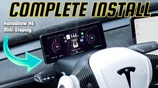 How To Install The Hansshow H6 Screen Instrument Cluster Mini Display [Complete]