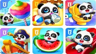 Baby Panda Kids Cartoons #3 - Popular Baby Panda Games for Kids: Colors, Role Playing, DIY - Babybus