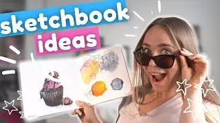 Sketchbook Ideas For Summer | 5 easy ways to fill your sketchbook
