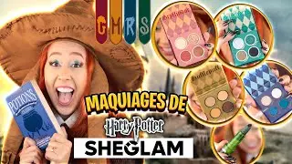 TESTEI A COLAÇÃO DE HARRY POTTER DA SHEGLAM! |  #harrypotter #sheglam #maquiagem