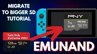 MIGRATE TO BIGGER MICRO SD with EMUNAND on your Nintendo Switch [2023] 