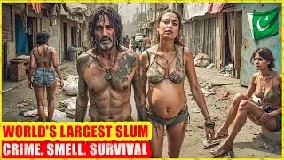 Life In ORANGI TOWN: THE WORLD'S LARGEST Slum, SMELLY, DANGEROUS CRIME | Travel Documentary