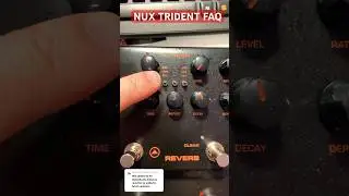 NUX Trident FAQ | Included FX
