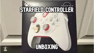 Starfield Limited Edition Wireless Controller Unboxing - (Xbox Series/Xbox One/ Windows/Android/iOS)