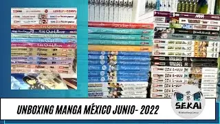 Unboxing Manga Junio 2022 México [SMC]