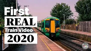 My Very First REAL Train Video 2020