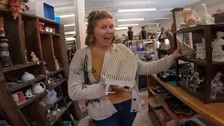 Slick Chick and Holy Cow | Questionable Vintage | Come Thrift Flea Markets with Me