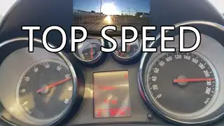 Opel Astra 0-Vmax TOP SPEED Acceleration