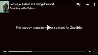 Reaction video to piemations Zootopia:extended ending (parody