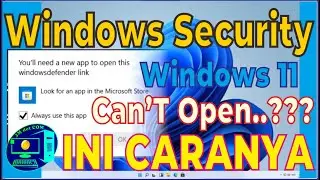 windows 11 defender security can't be opened easily and quickly