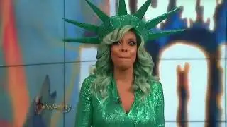 The moment when  Wendy Williams passed out on LIVE TV