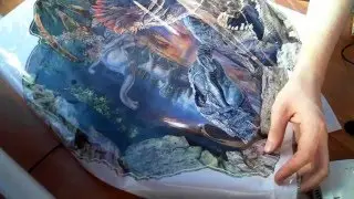 Посылка из Китая(Aliexpress)(декоративная 3d наклейка на стену)