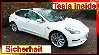 TESLA inside ✔ Aktive Sicherheit - Passive Sicherheit [ sicherste Auto der Welt ] 24/7 E-Mobilität