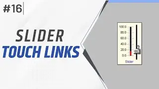Slider Touch Links | How to Slide any Object (Symbol) in SCADA | SCADA Slider Tutorial