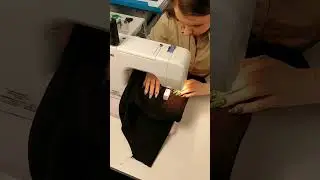 Шью штаны с накладными карманами 🖤