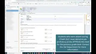 Updating an ALP Form in Eduphoria Aware