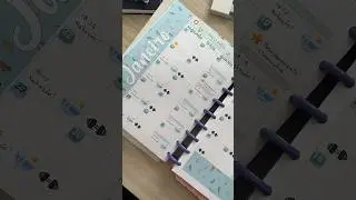 Mostrando como ficou o meu planner após Janeiro! #planner