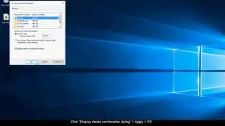 Make Windows 10 Confirm Before Deleting