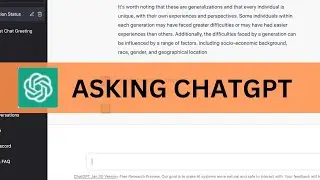 تسجيل الدخول لأول مرة في chatGPT وكيفية استخدامه لتوليد الاسئلة واجوبتها