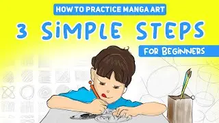 3 easy practice to improve your manga art | Tamil Manga Drawing #drawing #mangadrawing  #draw #anime