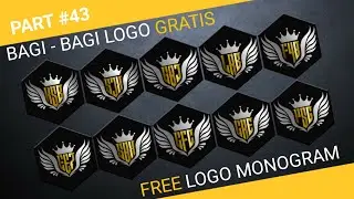 BAGI - BAGI LOGO MONOGRAM 3 HURUF | FREE DOWNLOAD 