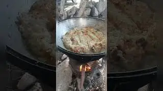 Узбекский плов! Узбекистан,город Ангрен.